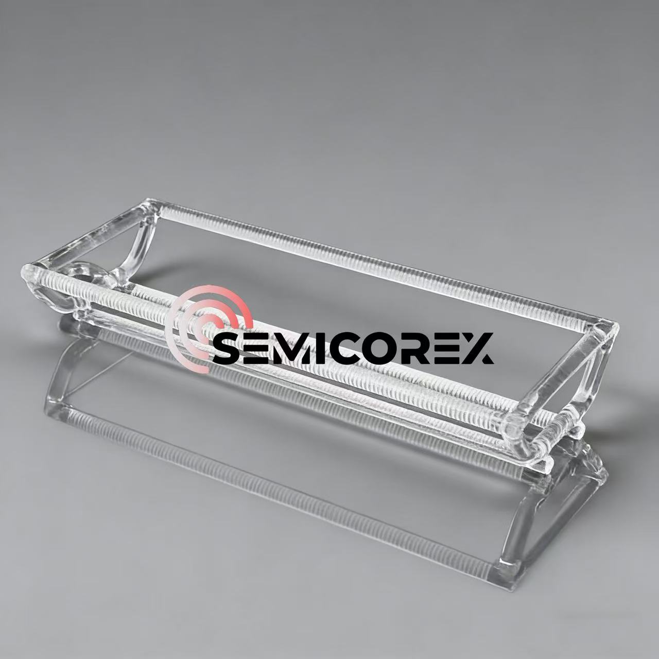 Thuyền wafer thạch anh ngang