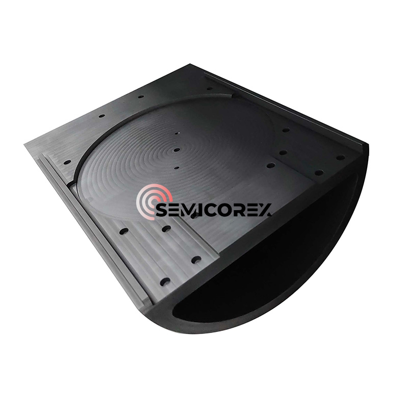 Bộ phận Halfmoon phủ SiC