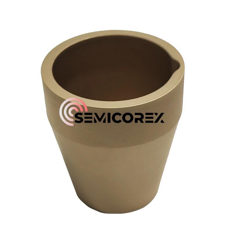 Nồi nấu kim loại than chì phủ TaC